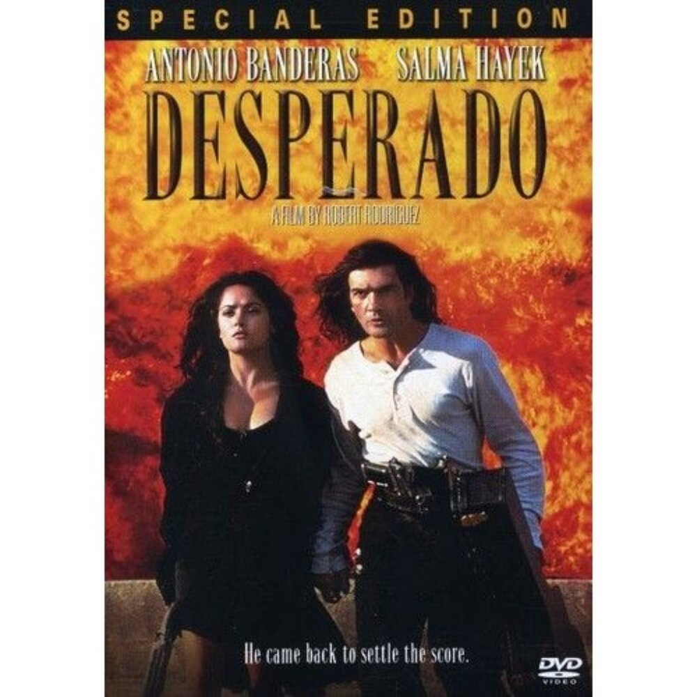 Desperado DVD 2003 Columbia Pictures Antonio Banderas Salma Hayek Quentin Tarant